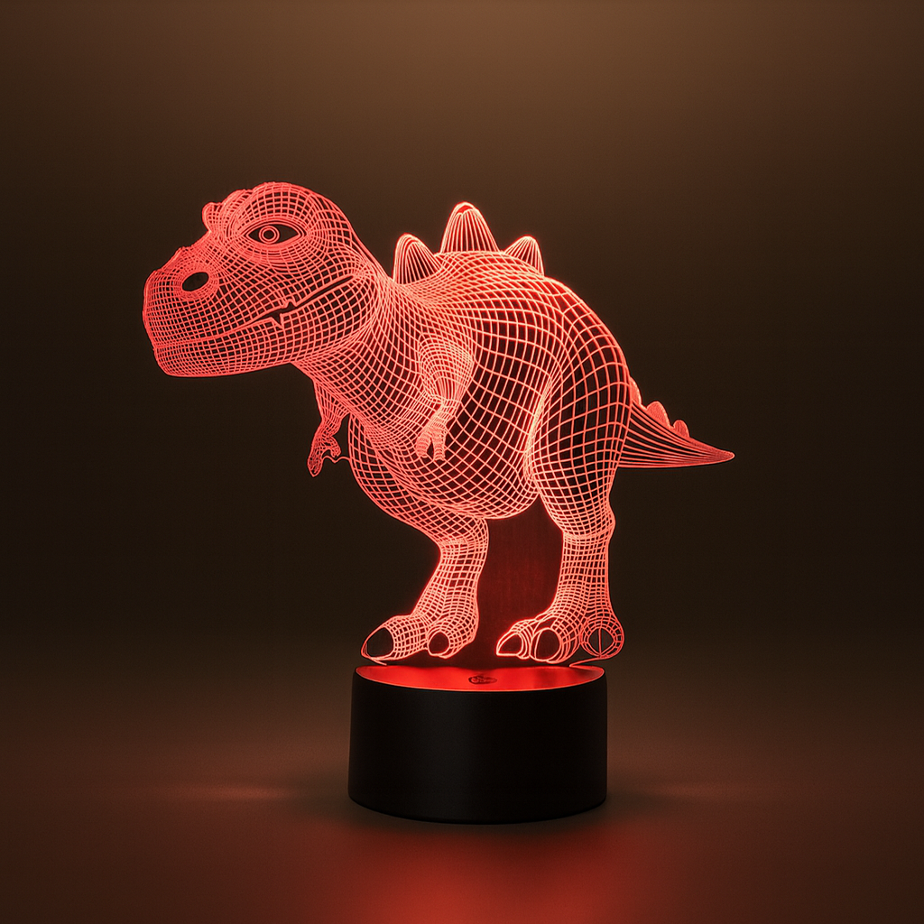Cartoon cute dinosaur night light