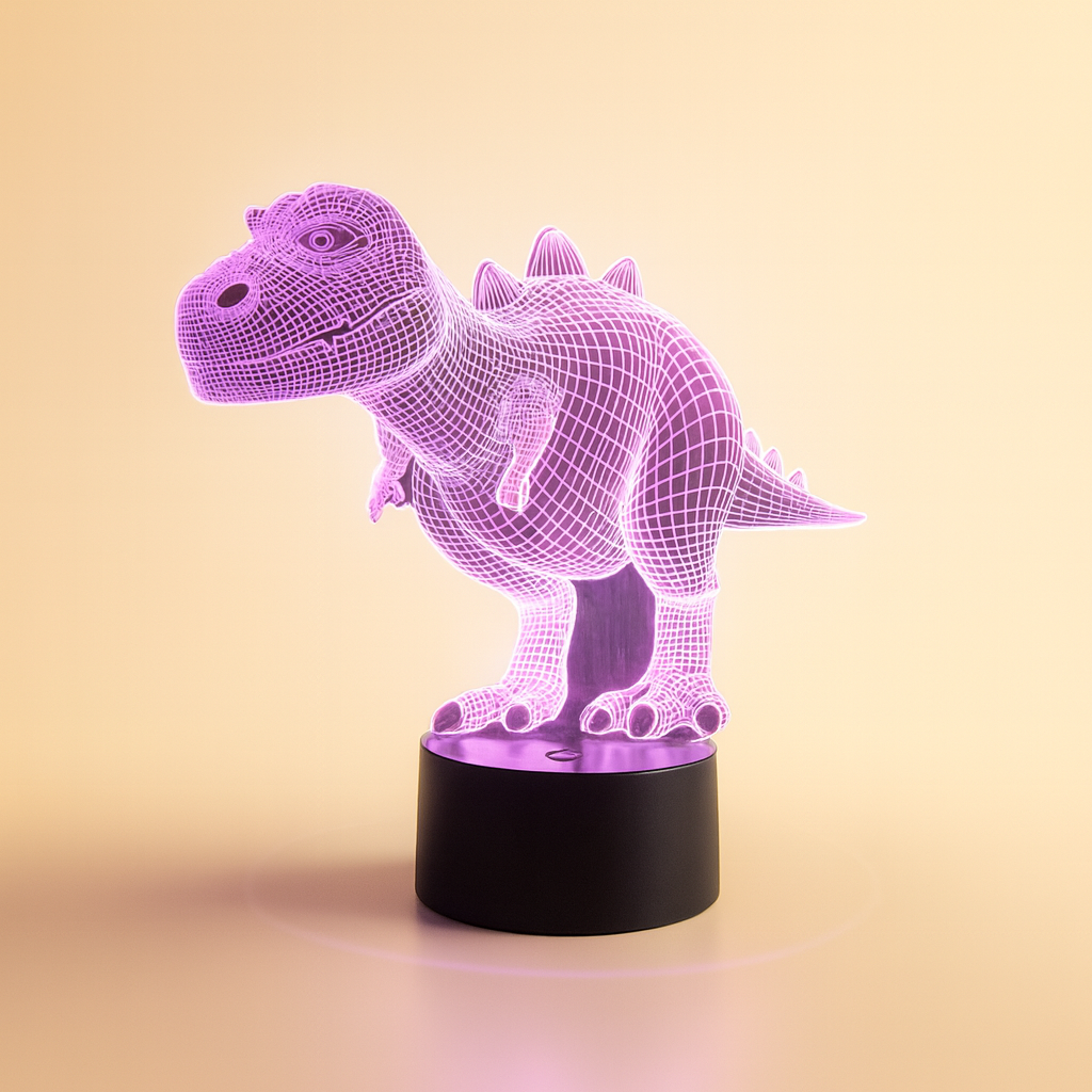 Cartoon cute dinosaur night light